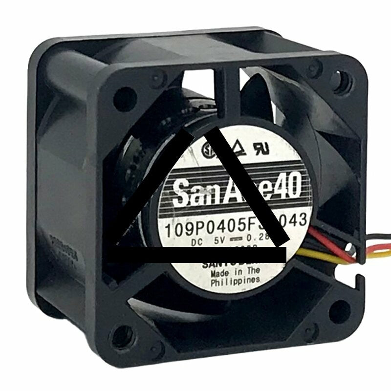 Sanyo Denki San Ace 40 109P0405F3D043 DC 5V 0.28A 4028 Axial Cooling Fan