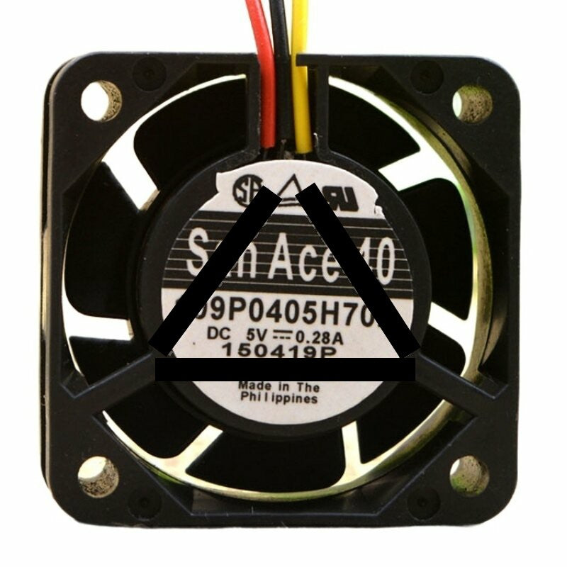 Sanyo Denki San Ace 40 109P0405H702 DC 5V 0.28A 2 Wires / 3 Wires Axial Cooling Fan