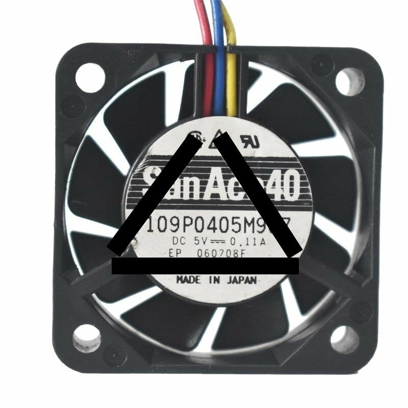 Sanyo Denki San Ace 40 109P0405M907 DC 5V 0.11A 4010 Axial Cooling Fan