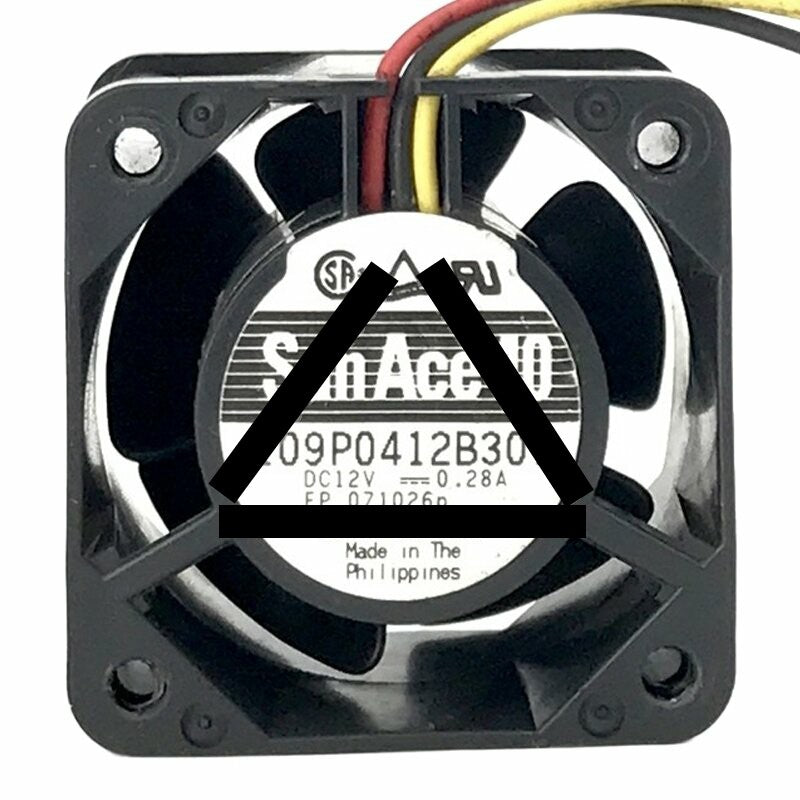 Sanyo Denki San Ace 40 109P0412B301 DC 12V 0.28A 4028 Axial Cooling Fan