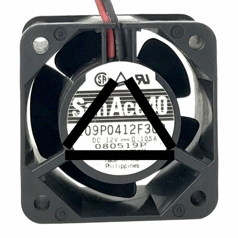 Sanyo Denki San Ace 40 109P0412F302 DC 12V 0.105A 4028 Axial Cooling Fan
