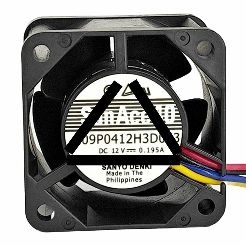 Sanyo Denki San Ace 40 109P0412H332 DC 12V 0.195A 4028 Axial Cooling Fan