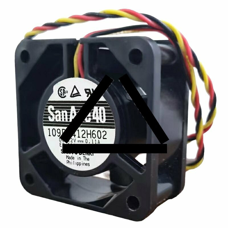 Sanyo Denki San Ace 40 109P0412H602 DC 12V 0.11A 4020 Axial Cooling Fan