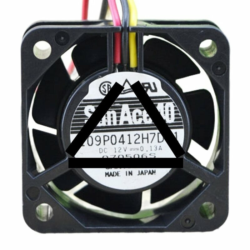 Sanyo Denki San Ace 40 109P0412H7D01 DC 12V 0.13A 2 Wires / 3 Wires Axial Cooling Fan