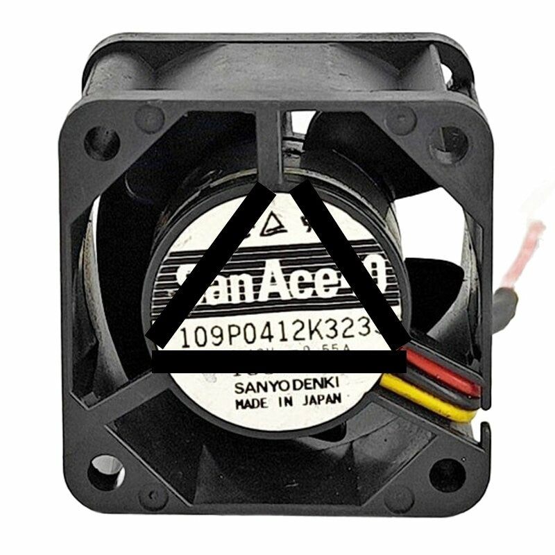 Sanyo Denki San Ace 40 109P0412K3233 DC 12V 0.55A 4028 Axial Cooling Fan