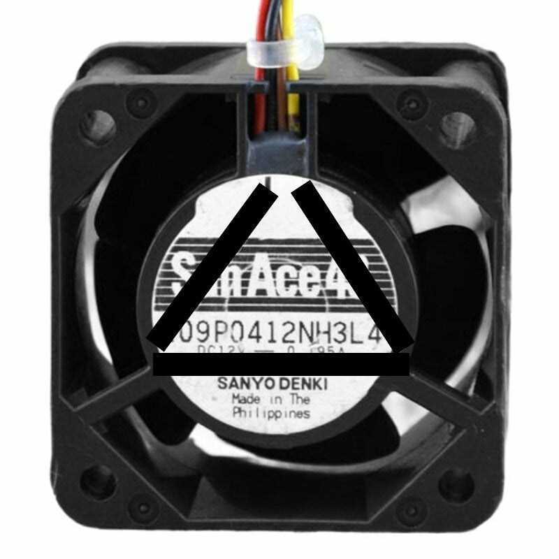 Sanyo Denki San Ace 40 109P0412NH3L4 DC 12V 0.195A 4 Wires Axial Cooling Fan
