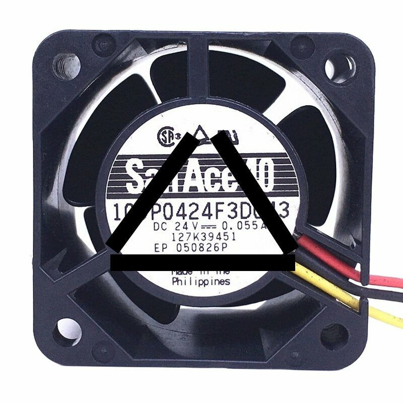 Sanyo Denki San Ace 40 109P0424F3D043 DC 24V 0.055A 4028 Axial Cooling Fan