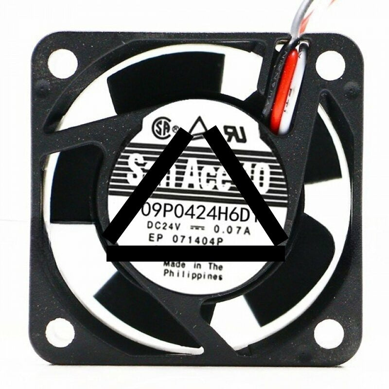 Sanyo Denki San Ace 40 109P0424H6D11 DC 24V 0.07A 3 Wires Axial Cooling Fan
