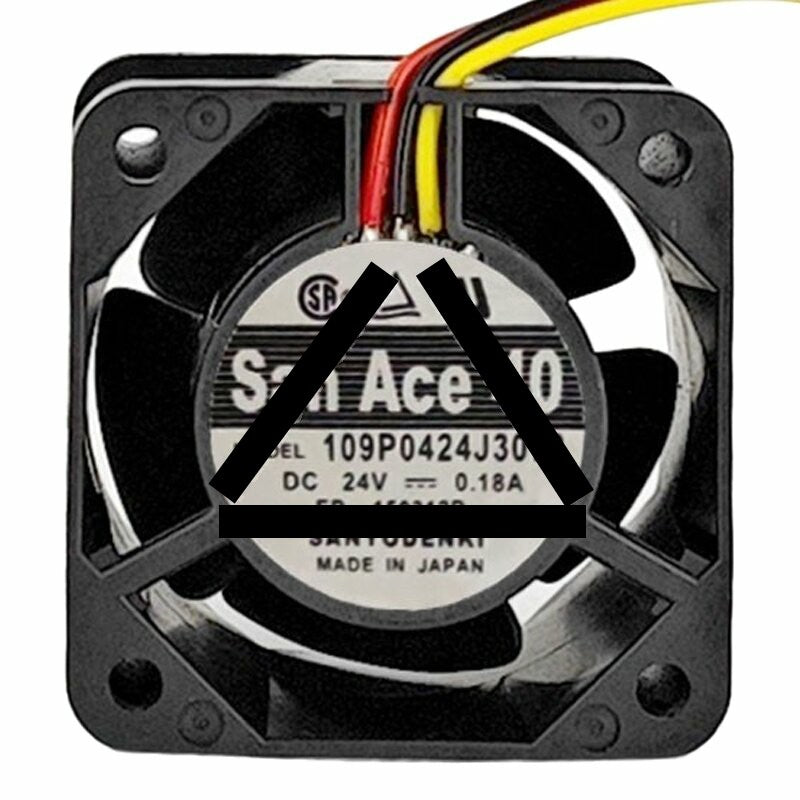 Sanyo Denki San Ace 40 109P0424J3073 DC 24V 0.18A 4028 Axial Cooling Fan