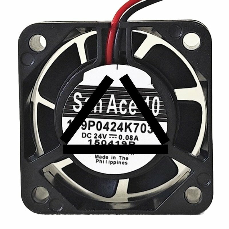 Sanyo Denki San Ace 40 109P0424K703 DC 24V 0.08A 4015 Axial Cooling Fan