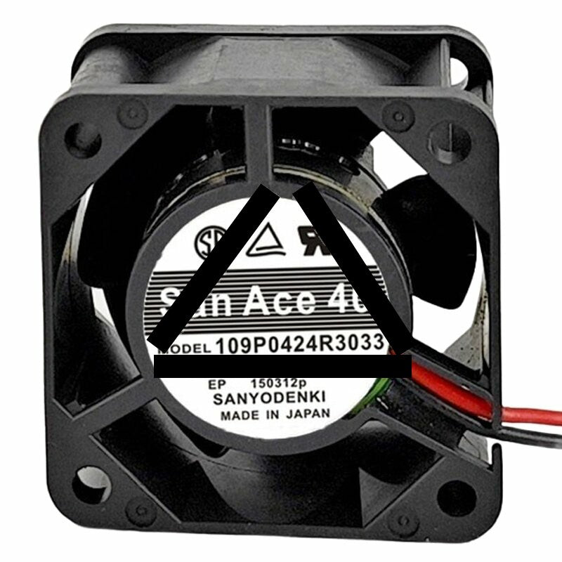 Sanyo Denki San Ace 40 109P0424R3033 DC 24V 0.25A 4028 Axial Cooling Fan