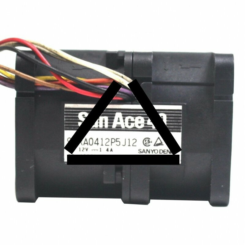 Sanyo Denki San Ace 40 9CRA0412P5J12 DC 12V 1.4A 4056 Axial Cooling Fan
