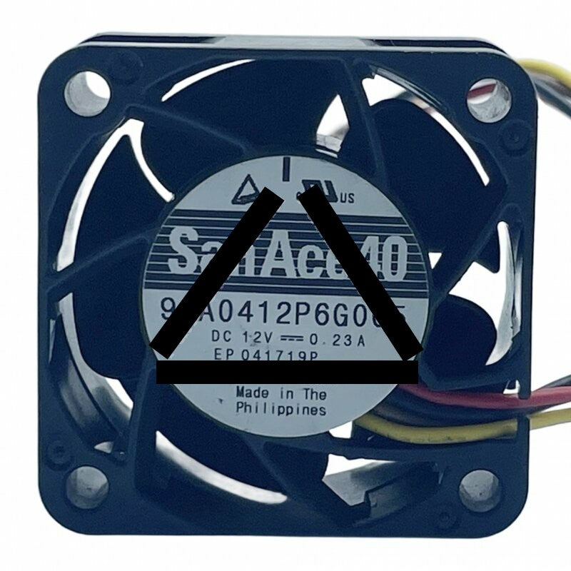 Sanyo Denki San Ace 40 9GA0412P6G005 DC 12V 0.23A 4020 PWM Axial Cooling Fan