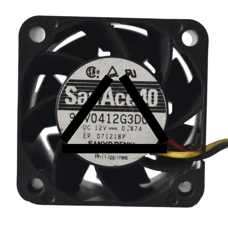 Sanyo Denki San Ace 40 9GV0412G3D03 DC 12V 0.47A 4028 Axial Cooling Fan