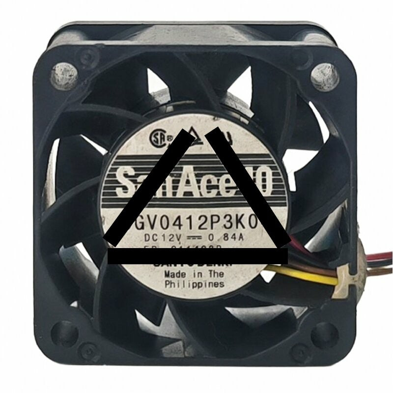 Sanyo Denki San Ace 40 9GV0412P3K04 DC 12V 0.84A 4028 Axial Cooling Fan