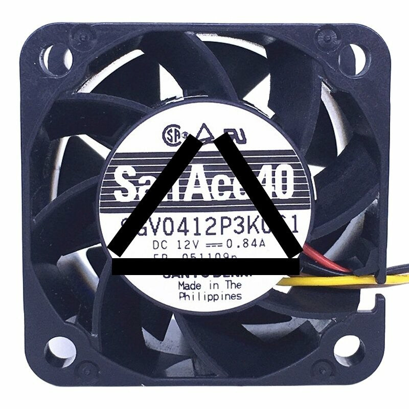 Sanyo Denki San Ace 40 9GV0412P3K061 DC 12V 0.84A 4028 PWM Axial Cooling Fan