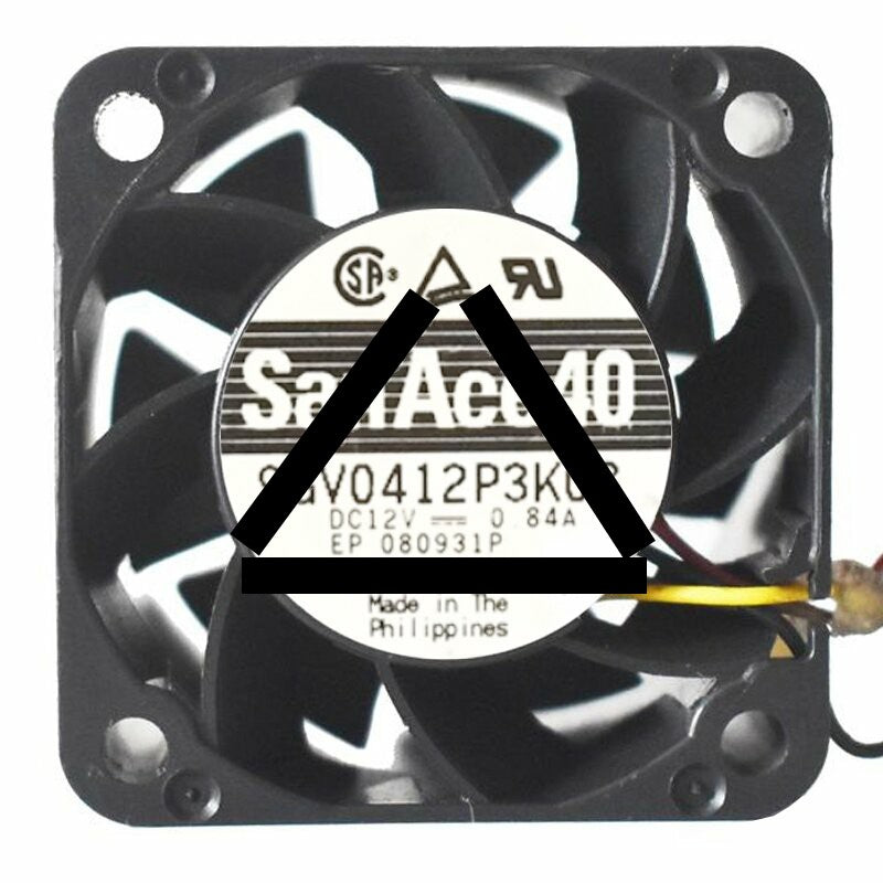 Sanyo Denki San Ace 40 9GV0412P3K08 DC 12V 0.84A 4028 Axial Cooling Fan