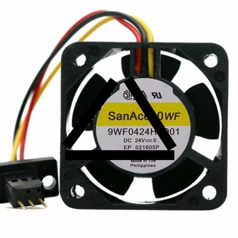 Sanyo Denki San Ace 40WF 9WF0424H6D01 DC 24V 0.11A 4020 Axial Cooling Fan