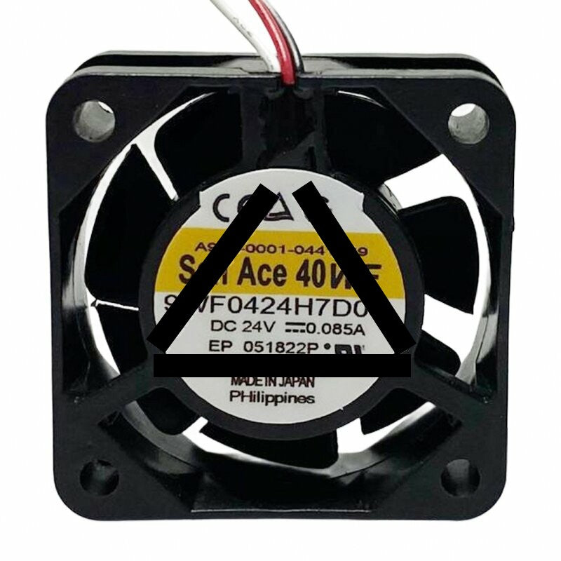 Sanyo Denki San Ace 40WF 9WF0424H7D03 DC 24V 0.085A 4015 Axial Cooling Fan