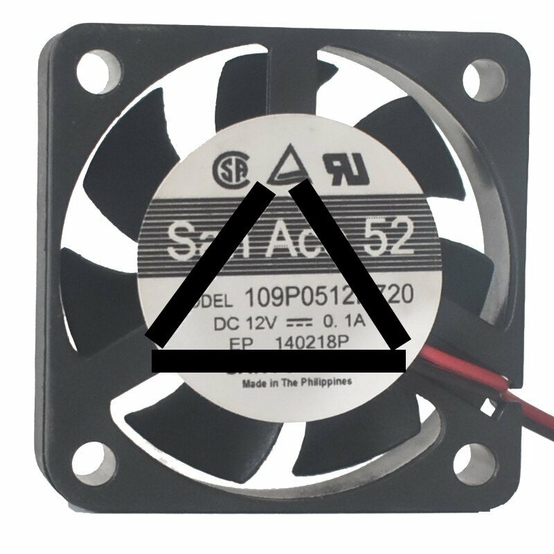 Sanyo Denki San Ace 52 109P0512H720 DC 12V 0.1A 5015 Axial Cooling Fan