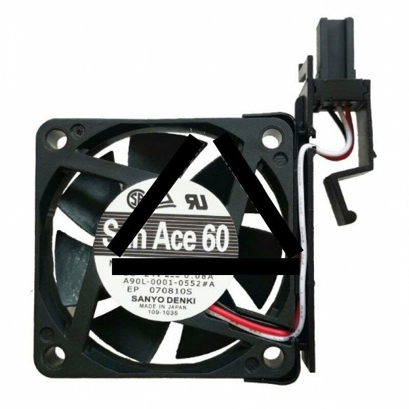 Sanyo Denki San Ace 60 109P0624S7D03 A90L-0001-0552#A DC 24V 0.08A 3 Wires Axial Cooling Fan