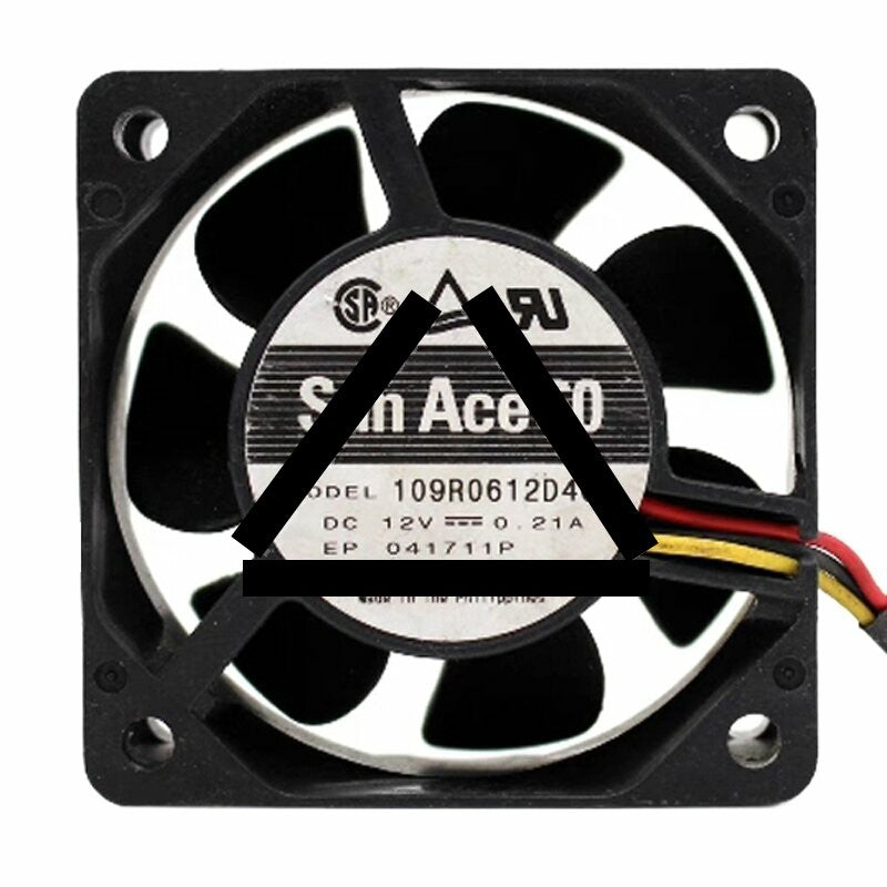 Sanyo Denki San Ace 60 109R0612D401 DC 12V 0.21A 6025 Axial Cooling Fan