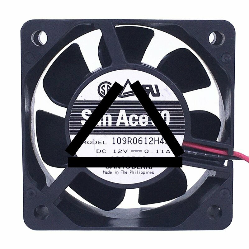 Sanyo Denki San Ace 60 109R0612H455 DC 12V 0.11A 6025 Axial Cooling Fan