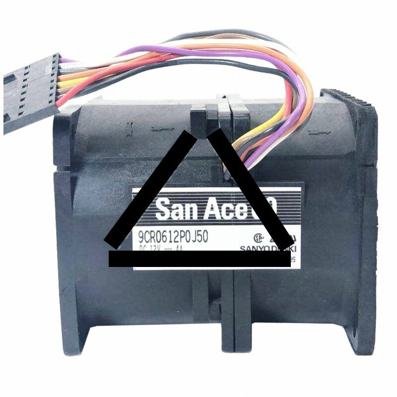 Sanyo Denki San Ace 60 9CR0612P0J50 DC 12V 4A 6076 Axial Cooling Fan