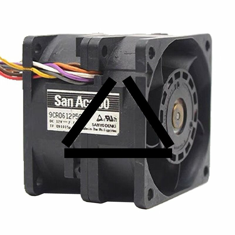 Sanyo Denki San Ace 60 9CR0612P5G05 DC 12V 2.7A 6050 Axial Cooling Fan
