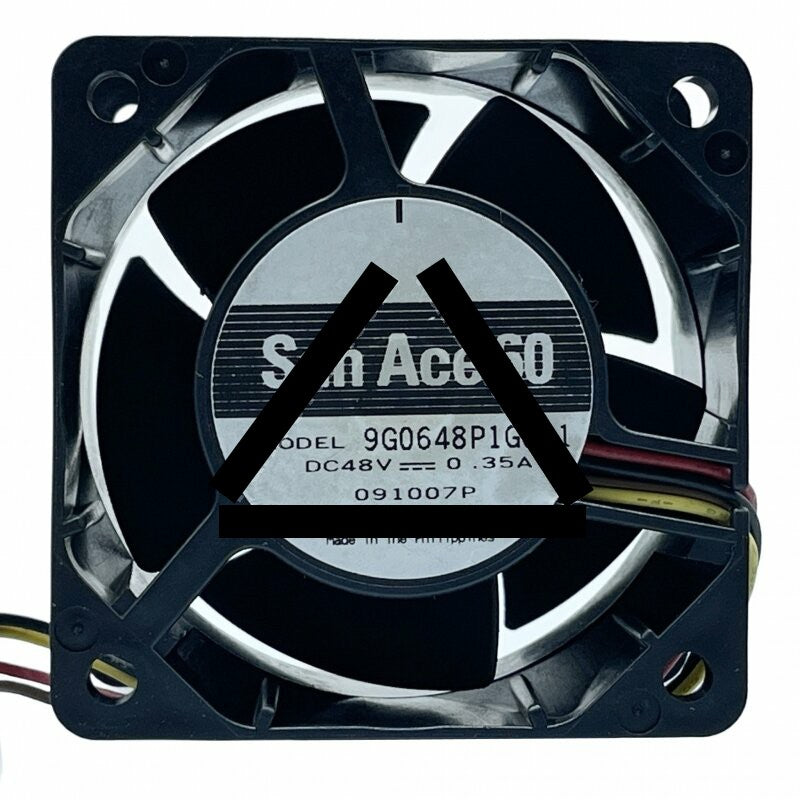 Sanyo Denki San Ace 60 9G0648P1G011 DC 48V 0.35A 6038 Axial Cooling Fan