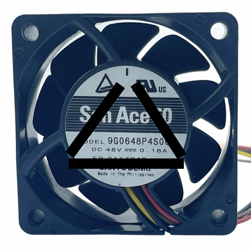 Sanyo Denki San Ace 60 9G0648P4S004 DC 48V 0.18A 6025 PWM Axial Cooling Fan