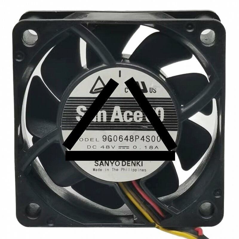 Sanyo Denki San Ace 60 9G0648P4S005 DC 48V 0.18A 6025 PWM Axial Cooling Fan