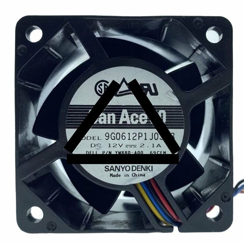 Sanyo Denki San Ace 60 9G612P1J0318 DC 12V 2.1A 6038 PWM Axial Cooling Fan