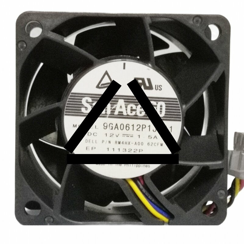 Sanyo Denki San Ace 60 9GA0612P1J611 DC 12V 1.5A 6038 Axial Cooling Fan