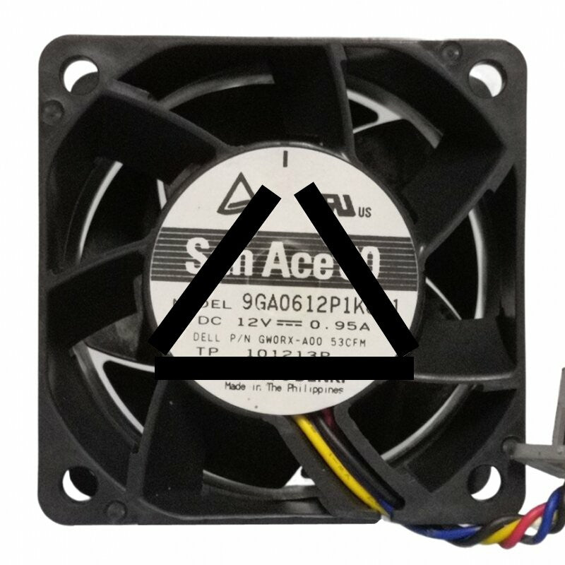 Sanyo Denki San Ace 60 9GA0612P1K641 DC 12V 0.95A 6038 Axial Cooling Fan