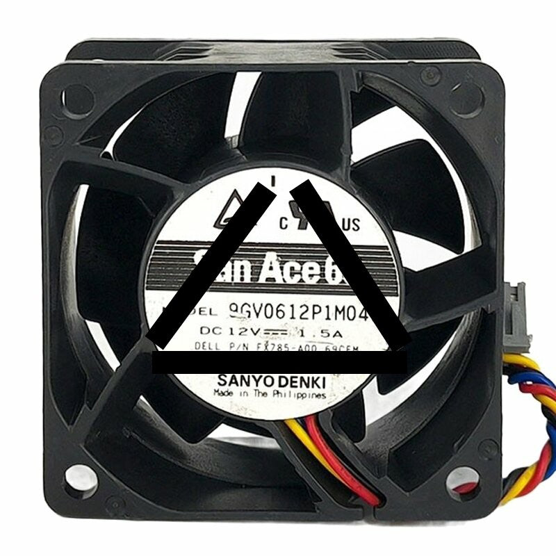 Sanyo Denki San Ace 60 9GV0612P1M041 DC 12V 1.5A 6038 Axial Cooling Fan