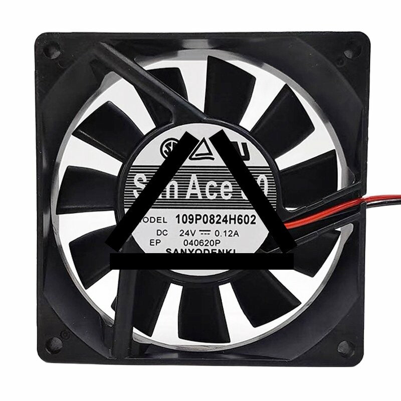 Sanyo Denki San Ace 80 109P0824H602 DC 24V 0.12A 8020 Axial Cooling Fan
