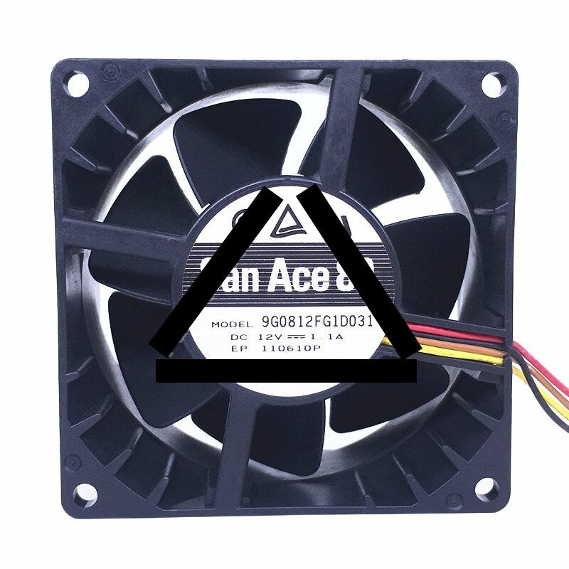 Sanyo Denki San Ace 80 9G0812FG1D031 DC 12V 1.1A 8038 Axial Cooling Fan