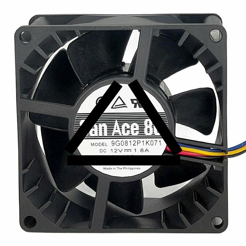 Sanyo Denki San Ace 80 9G0812P1K071 DC 12V 1.8A 8038 Axial Cooling Fan