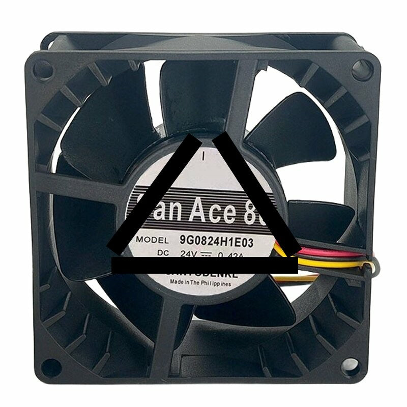 Sanyo Denki San Ace 80 9G0824H1E03 DC 24V 0.42A 8038 Axial Cooling Fan