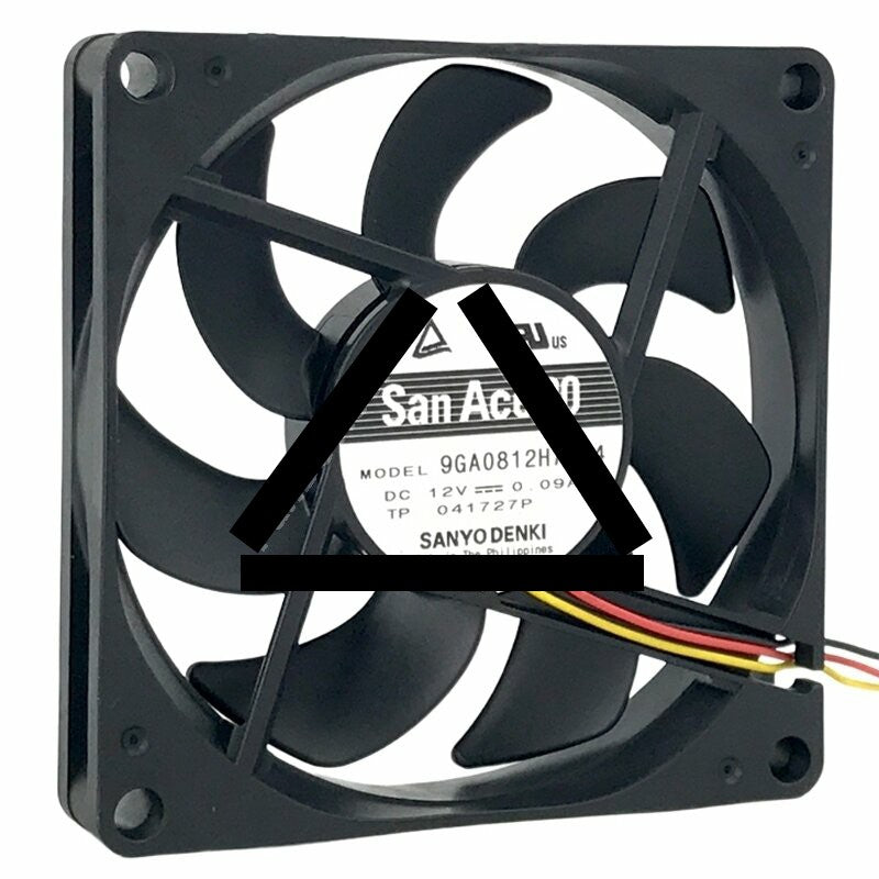 Sanyo Denki San Ace 80 9GA0812H7004 DC 12V 0.09A 8015 Axial Cooling Fan