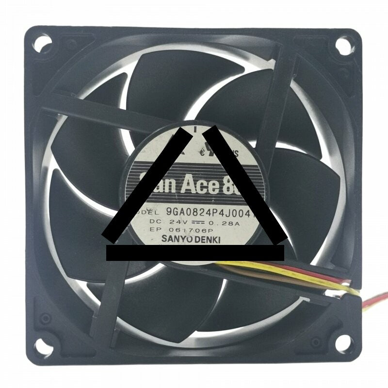 Sanyo Denki San Ace 80 9GA0824P4J0041 DC 24V 0.28A 8025 PWM Axial Cooling Fan