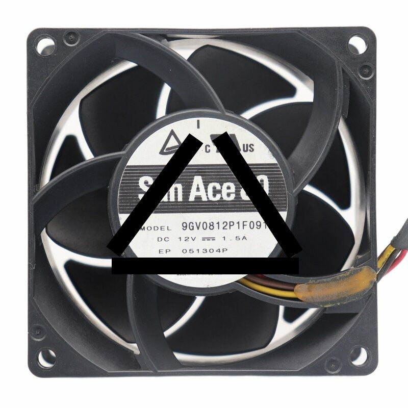 Sanyo Denki San Ace 80 9GV0812P1F091 DC 12V 1.5A 8038 Axial Cooling Fan