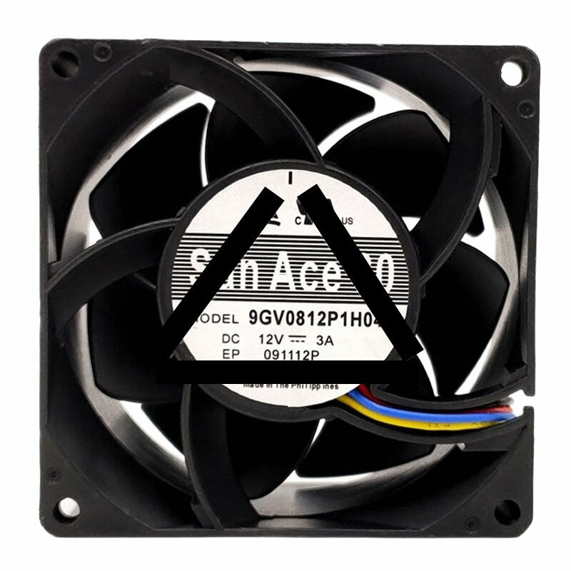 Sanyo Denki San Ace 80 9GV0812P1H04 DC 12V 3A 8038 Axial Cooling Fan