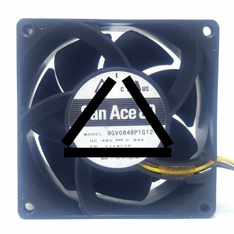 Sanyo Denki San Ace 80 9GV0848P1G12 DC 48V 0.84A 8038 Axial Cooling Fan