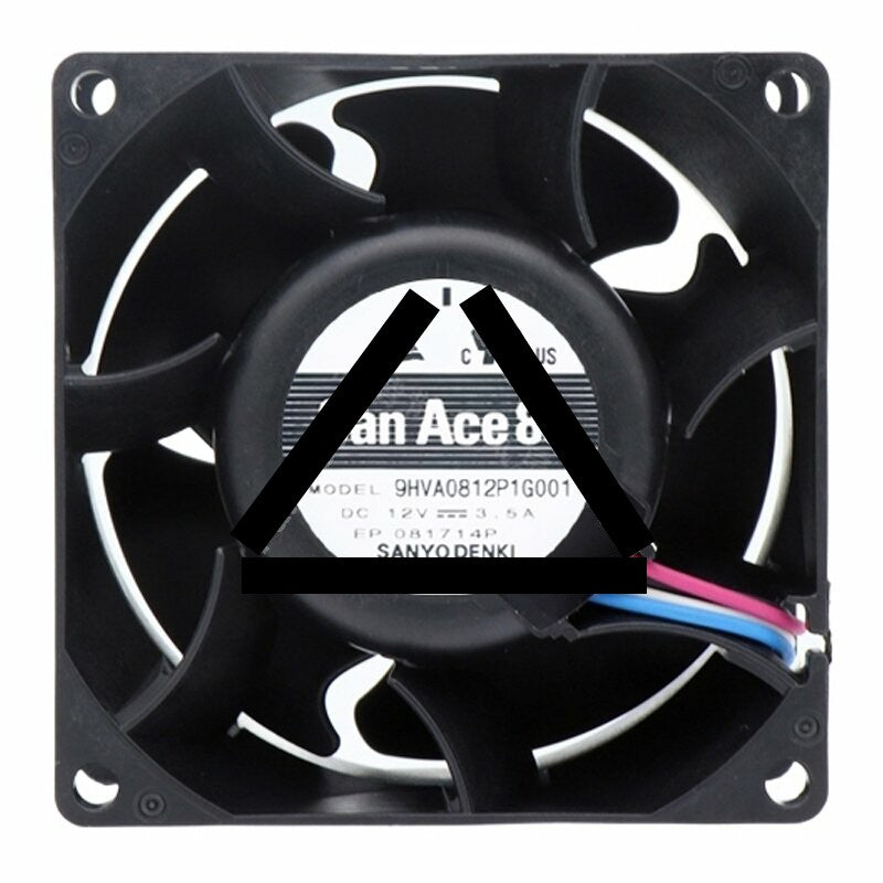 Sanyo Denki San Ace 80 9HVA0812P1G001 DC 12V 3.5A 8038 PWM Axial Cooling Fan