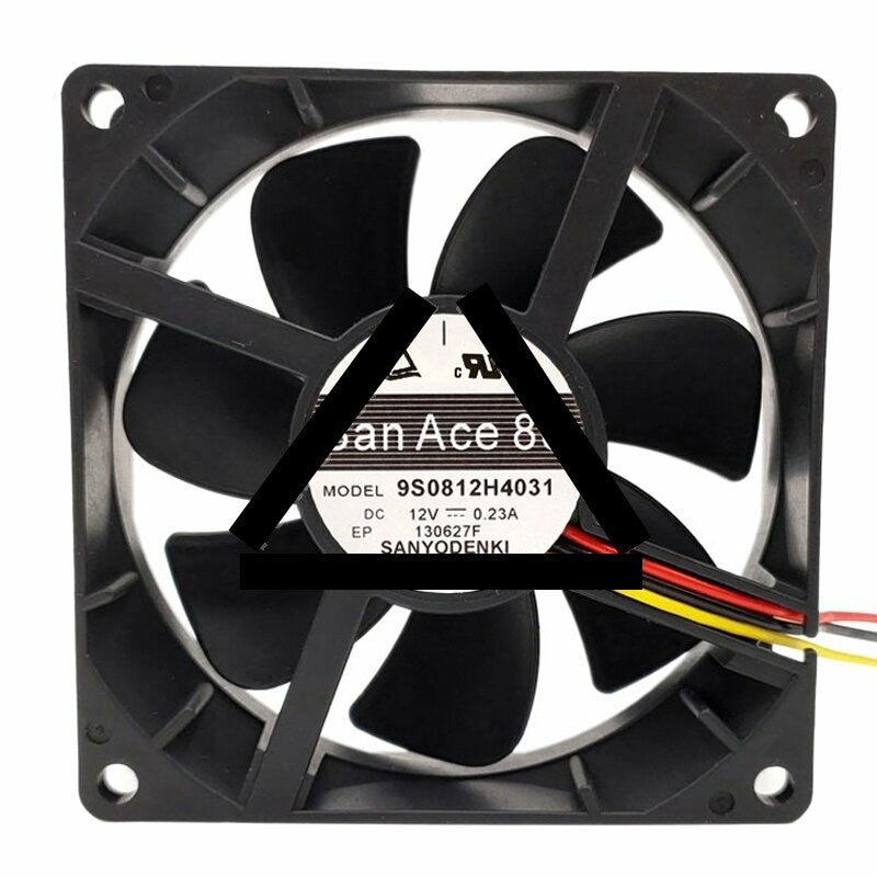 Sanyo Denki San Ace 80 9S0812H4031 DC 12V 0.23A 8025 Axial Cooling Fan