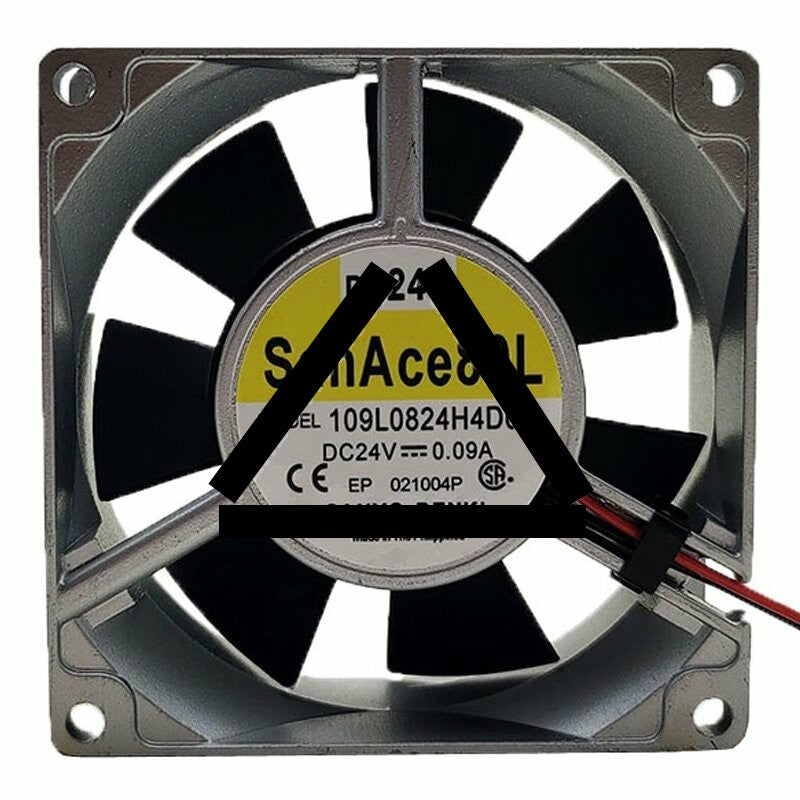 Sanyo Denki San Ace 80L 109L0824H4D05 DC 24V 0.09A 8025 Axial Cooling Fan