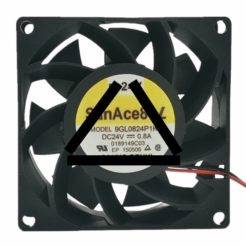 Sanyo Denki San Ace 80L 9GL0824P1K04 DC 24V 0.8A 8038 Axial Cooling Fan