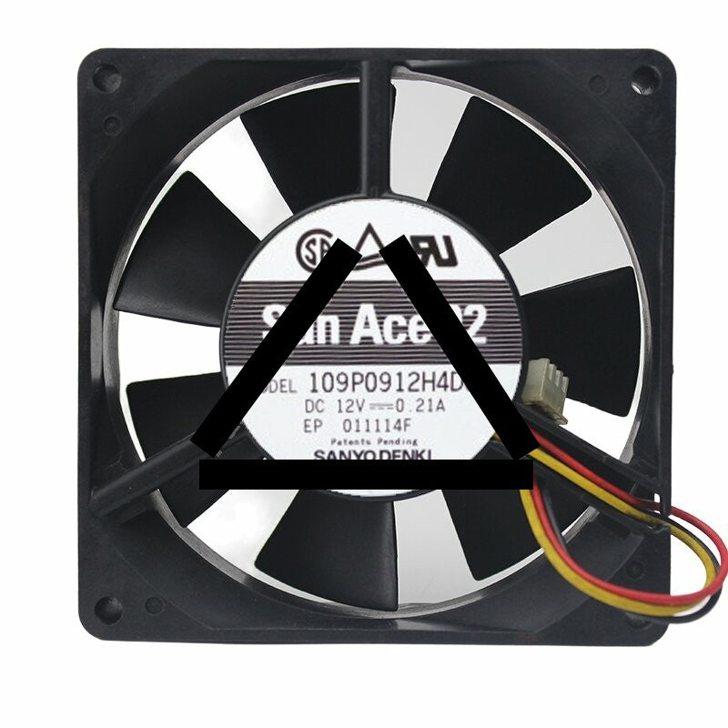 Sanyo Denki San Ace 92 109P0912H4D01 DC 12V 0.21A 9025 Axial Cooling Fan